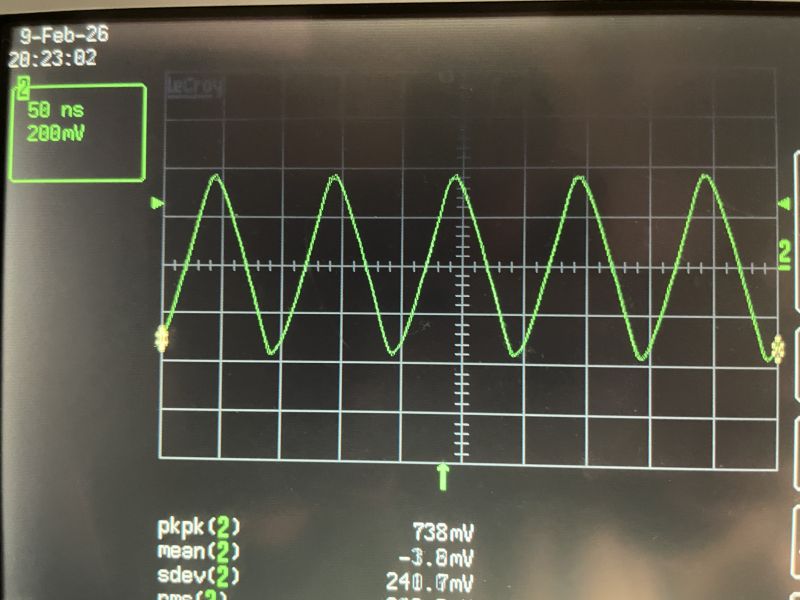 10MHzランプ1MHｚ