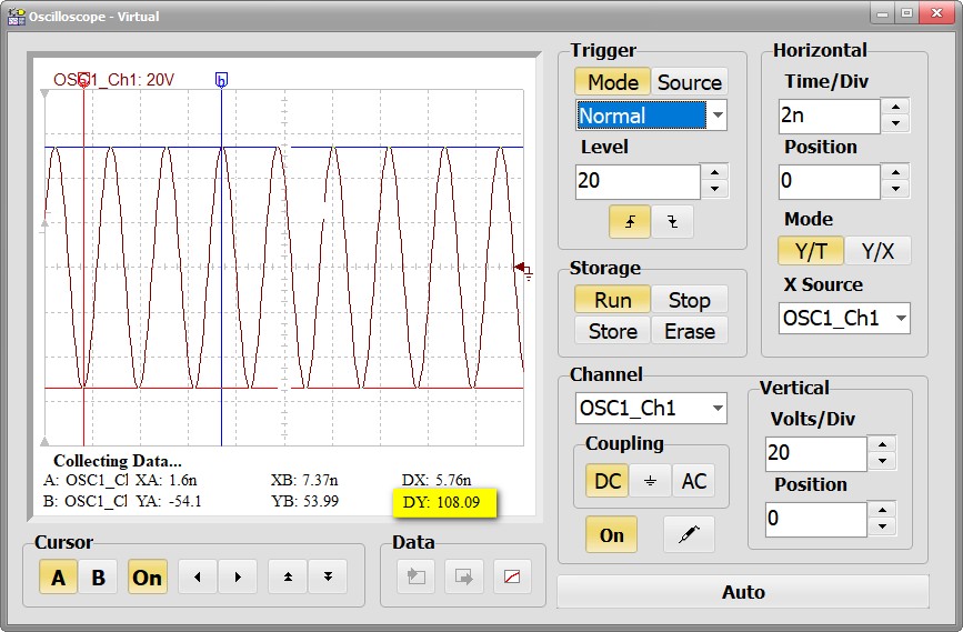 容量電極間電圧